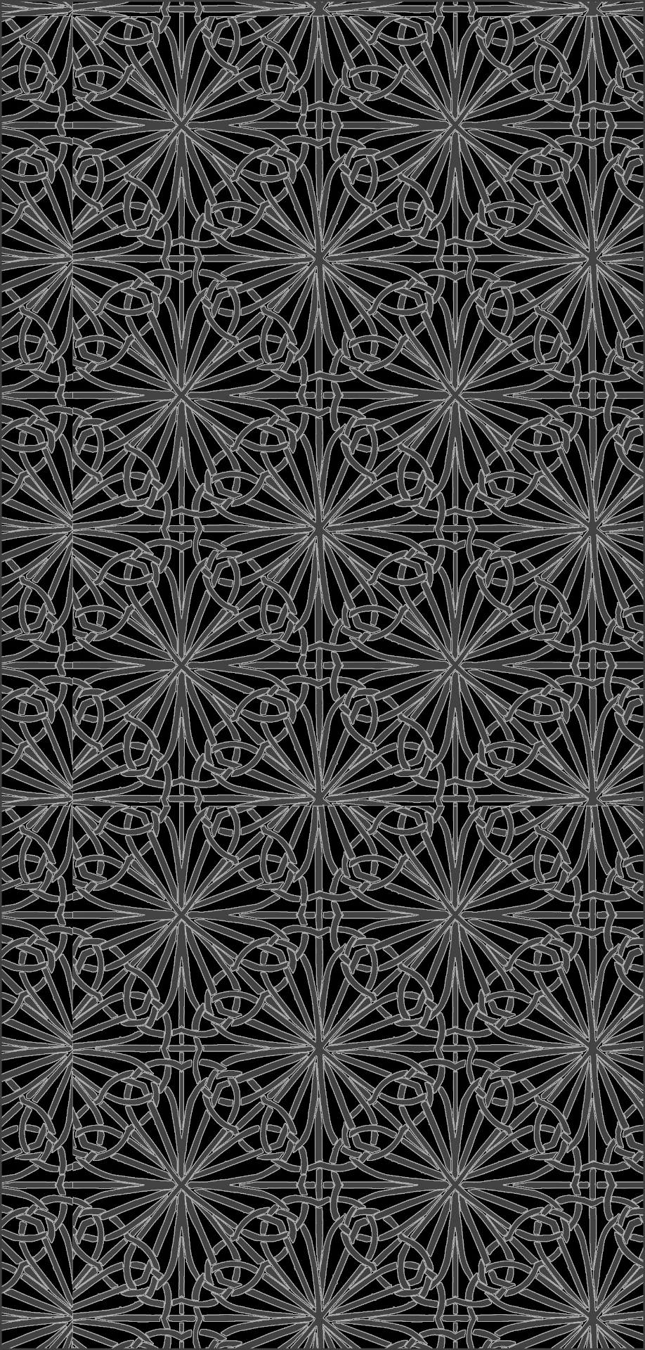 All Over decorative glass artwork example